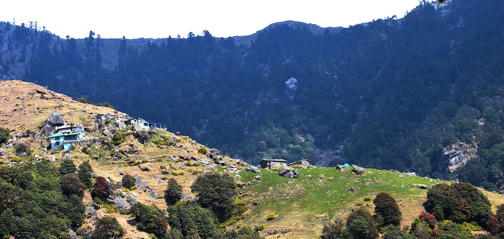 Trekking to Triund