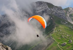 Tandem Paragliding at Bir Billing