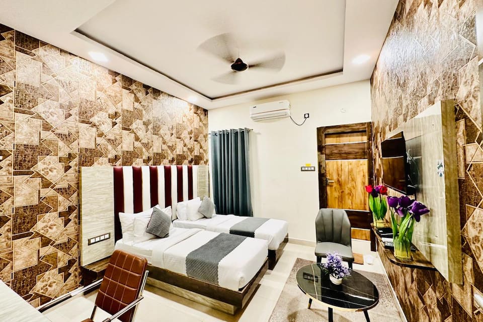 TWO SINGLE BED