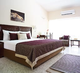 Superior Room With Sitout River View Twin Bed