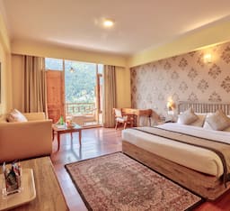 Deluxe Room with Mountain View & Private Balcony  Centrally Heated
