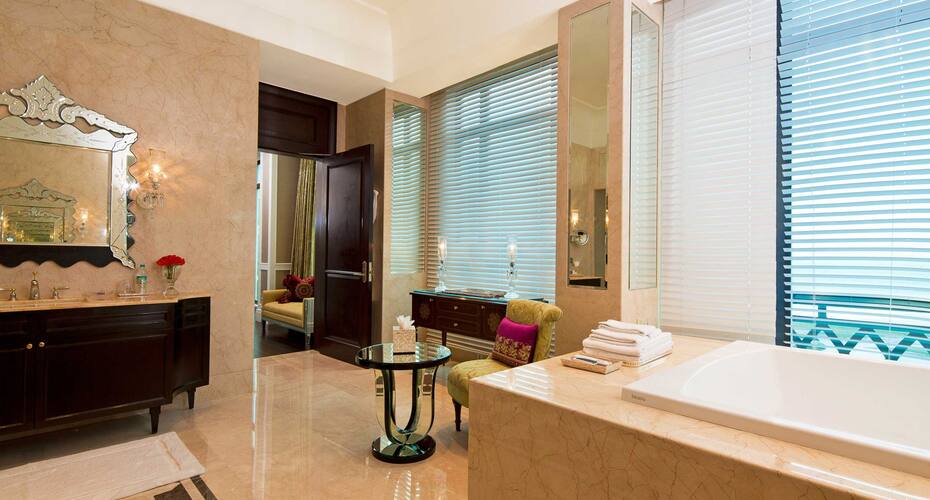 The Leela Palace Chennai Chennai Price Reviews Photos Address Stay in one of 326 spacious guestrooms and suites chennai's only seafront hotel, the leela palace chennai overlooks the bay of bengal and adyar river.