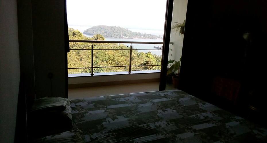 Homestay with valley and river view, Goa 5