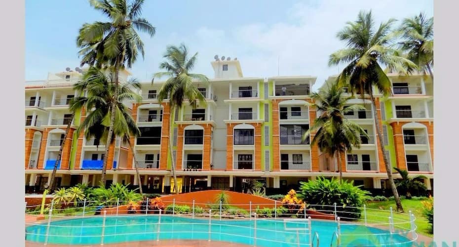 Comfortable and Spacious furnished 1Bhk Apartments in Candolim,  North Goa., Goa 2
