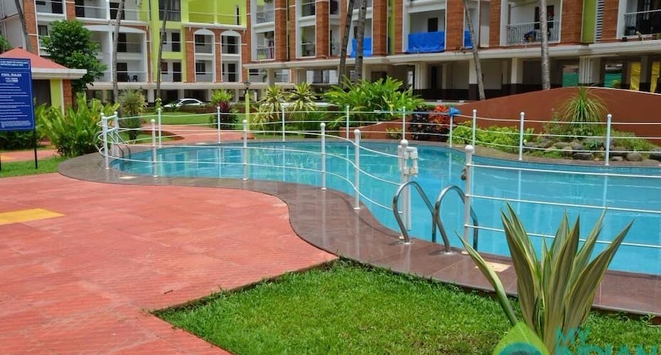 Spacious, furnished 1bhk apt., Goa 3