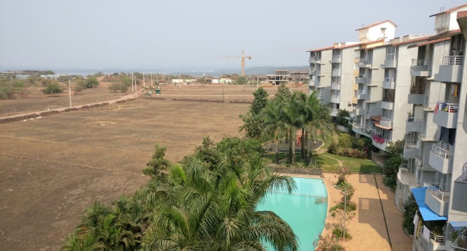 Beautiful view of Zuari River and Arabian Sea from Balcony., Goa 5
