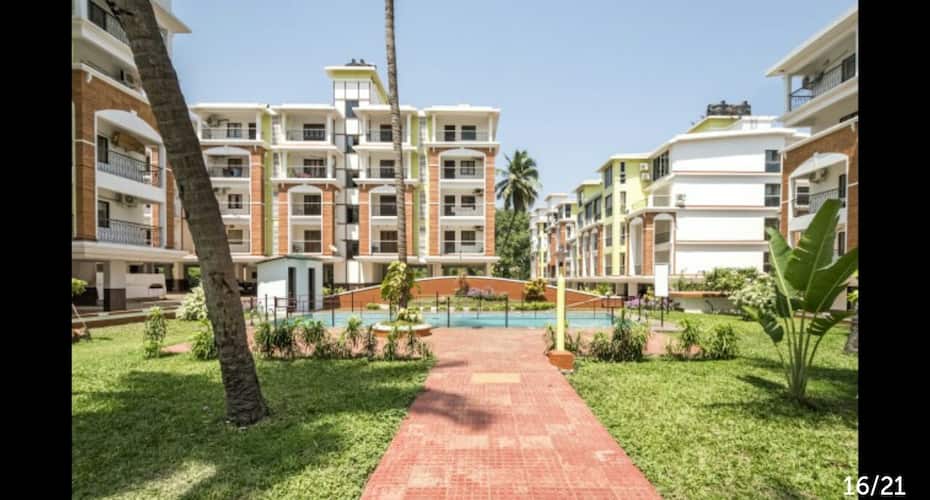 Pool facing, fully furnished 1 bhk Apartment, Goa 2