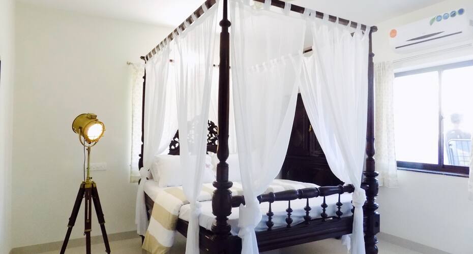 Cozy space for 4 near beach, Goa 1