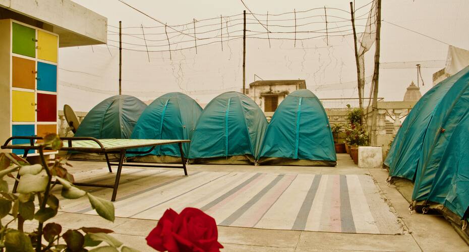 1 Bed Non Ac Tent With Shared Bathroom At Stops Varanasi, Varanasi 1