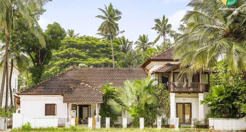Portuguese 4-BR pool villa, Goa 1