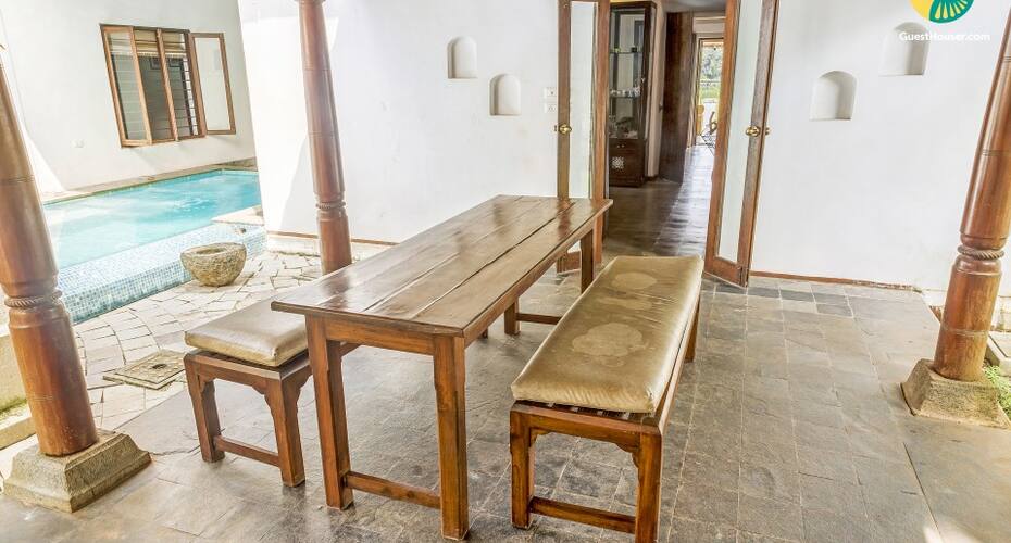 Portuguese 4-BR pool villa, Goa 3