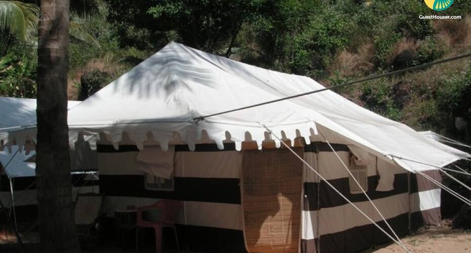 Tent stay at Cola Beach, Goa 2