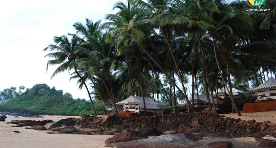 Tent stay at Cola Beach, Goa 3