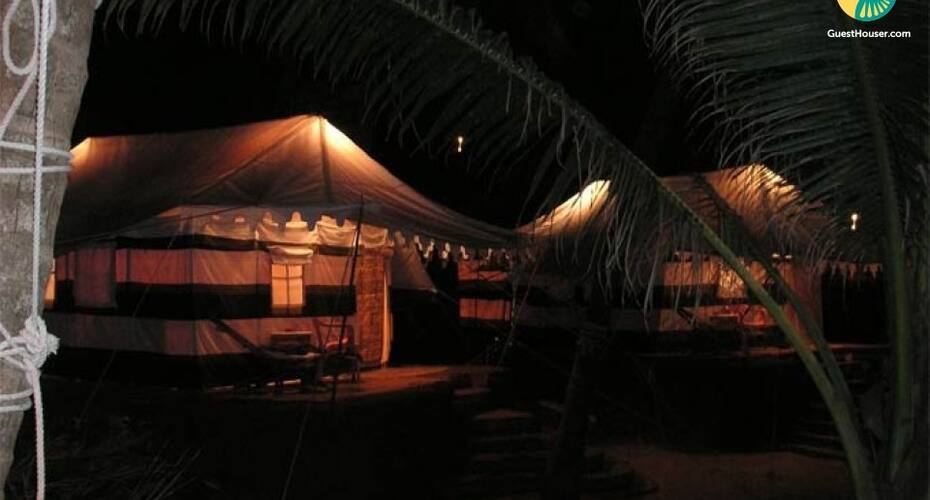 Tent stay at Cola Beach, Goa 1