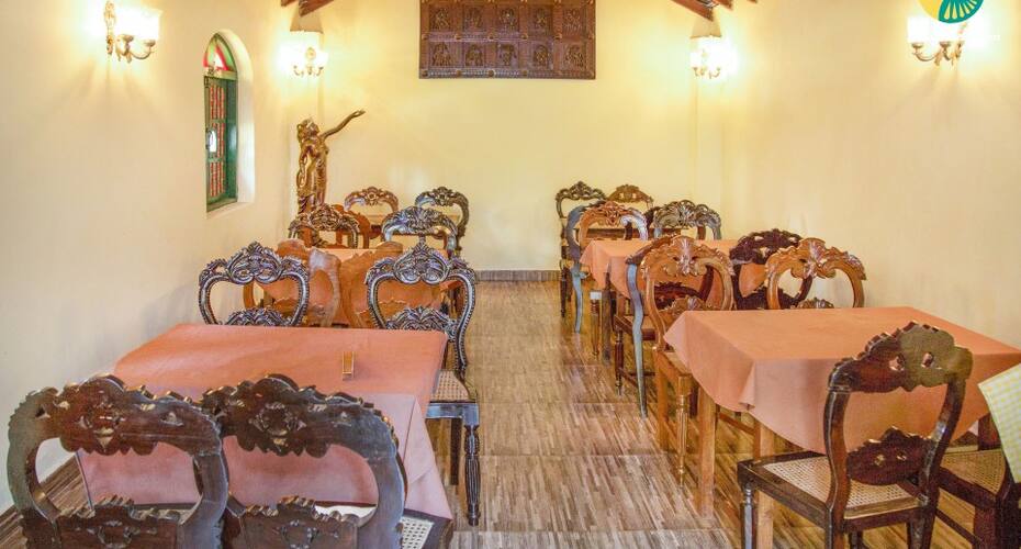 Heritage room in a pool, Goa 3