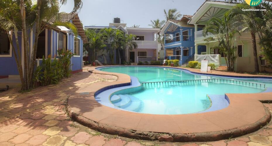 Villa with a shared pool, Goa 4
