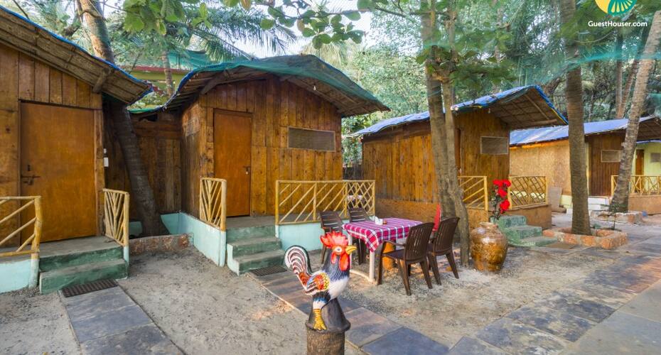 Rustic hut near Arambol beach, Goa 1