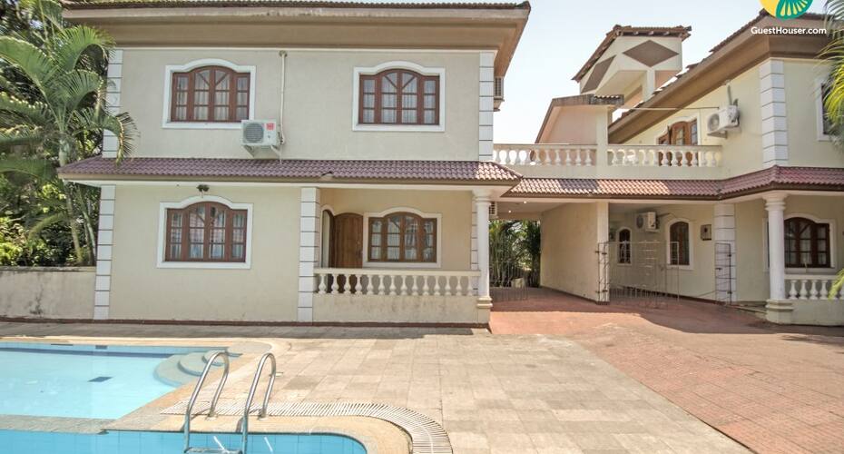4-BR villa near Vagator Beach, Goa 2