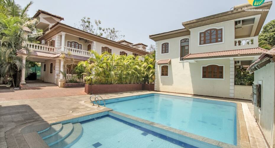 4-BR villa near Vagator Beach, Goa 3