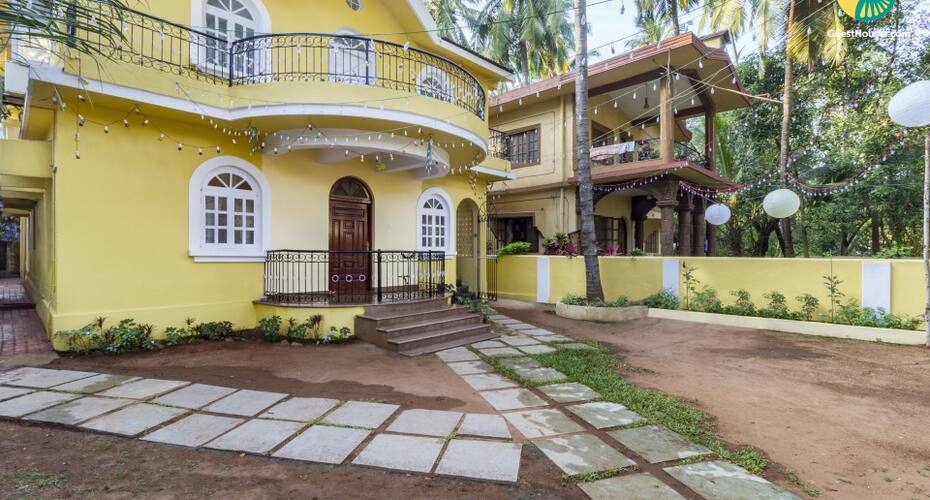 Tranquil one-bedroom accommodation, 1.7 km from Calangute beach, Goa 1
