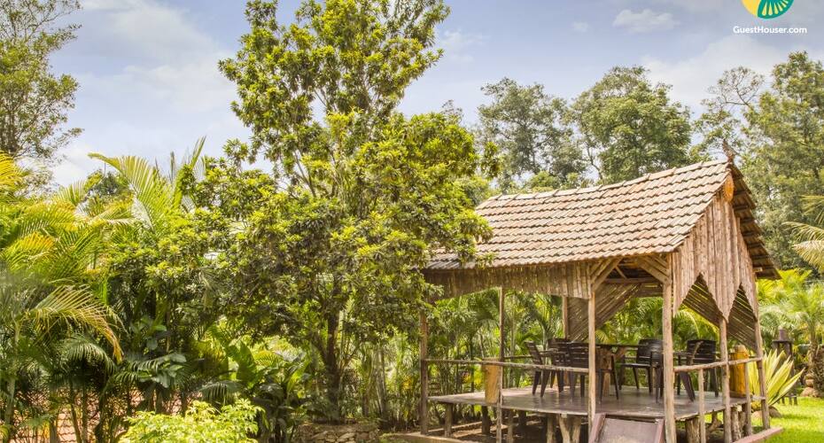 Eco-friendly abode with a beautiful lawn, Chikmaglur 4