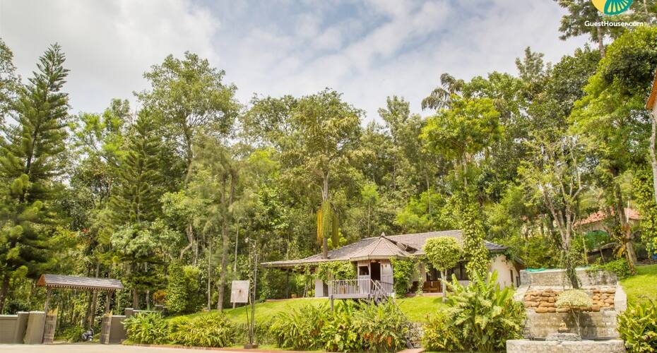 Eco-friendly abode with a beautiful lawn, Chikmaglur 5