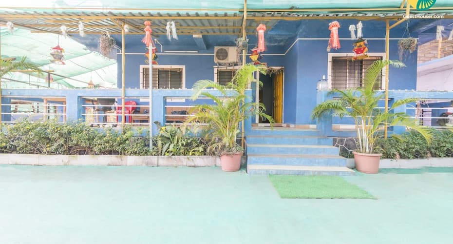 Restful retreat for five, 1,5 km from Nagaon Beach, Alibaug 1