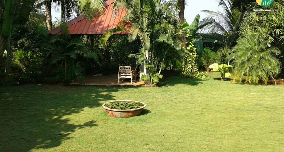 3-bedroom farmhouse for a group, Karjat 1