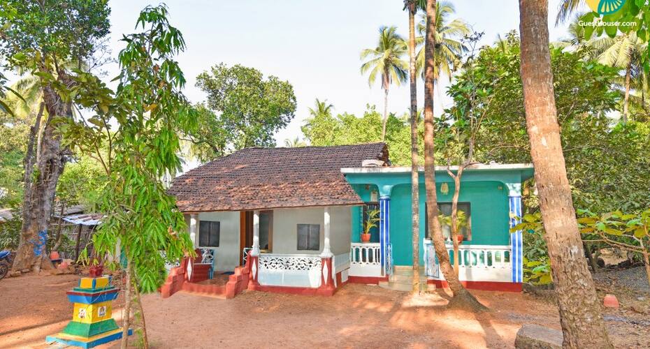 Charming 2-BR stay, 1 km from Anjuna Beach, Goa 1