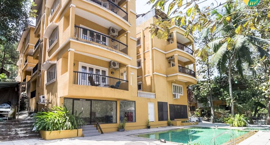 Pleasant 1 BHK apartment with a swimming pool, Goa 1