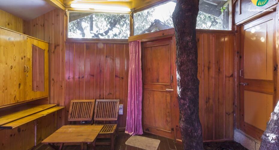1-BR Treehouse for Three, Manali 5