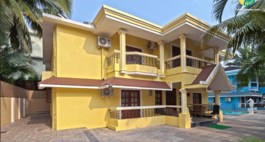 6-BR villa near Calangute beach, Goa 1