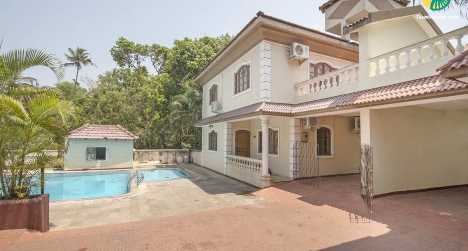4-BR villa near Vagator Beach, Goa 1