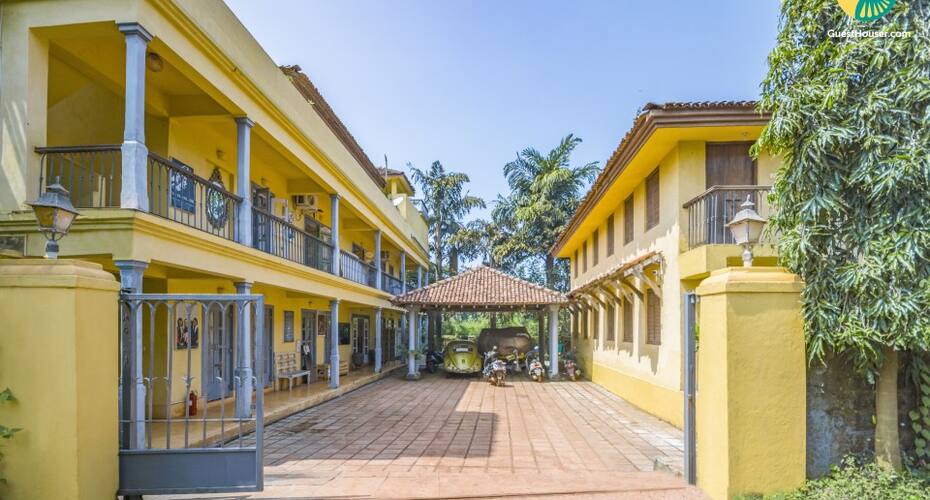 Elegantly done abode for three, close to Morjim Beach, Goa 1