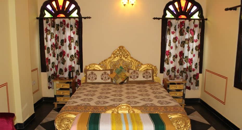 Haveli Room Yellow - Court Shekha, Jaipur 4