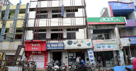 Religious Near City Shopping Complex Jabalpur At Night -