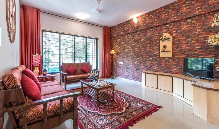 Living Room Interior Design For 2bhk Flat In Mumbai