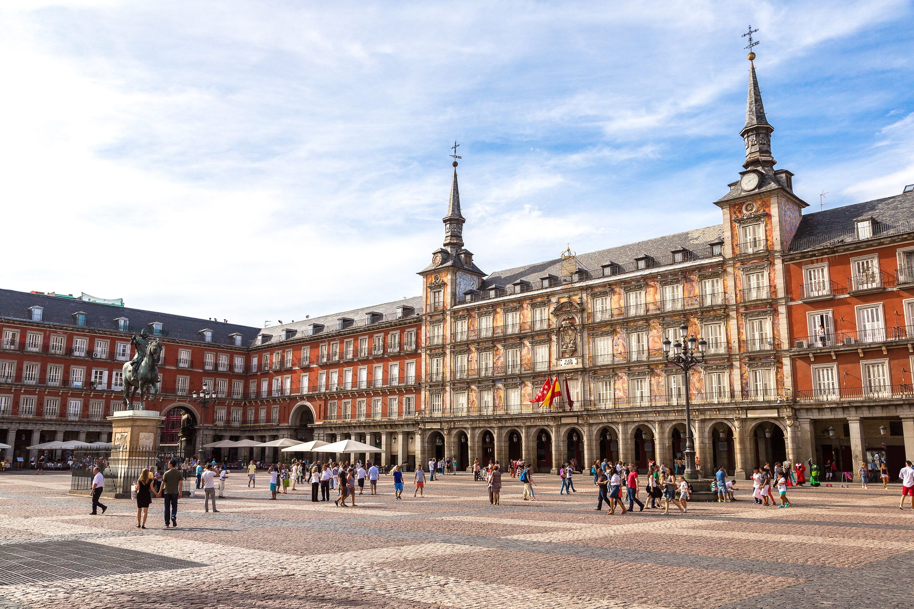 Plaza Mayor One Of The Top Attractions In Madrid Spain