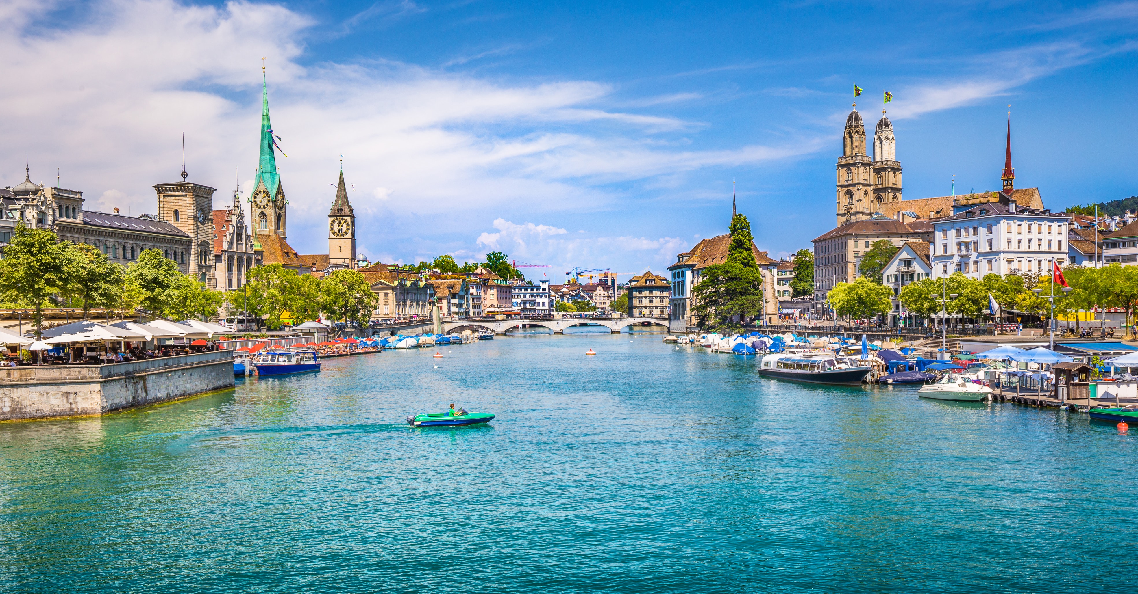 Limmat River  One of the Top Attractions in Zurich  