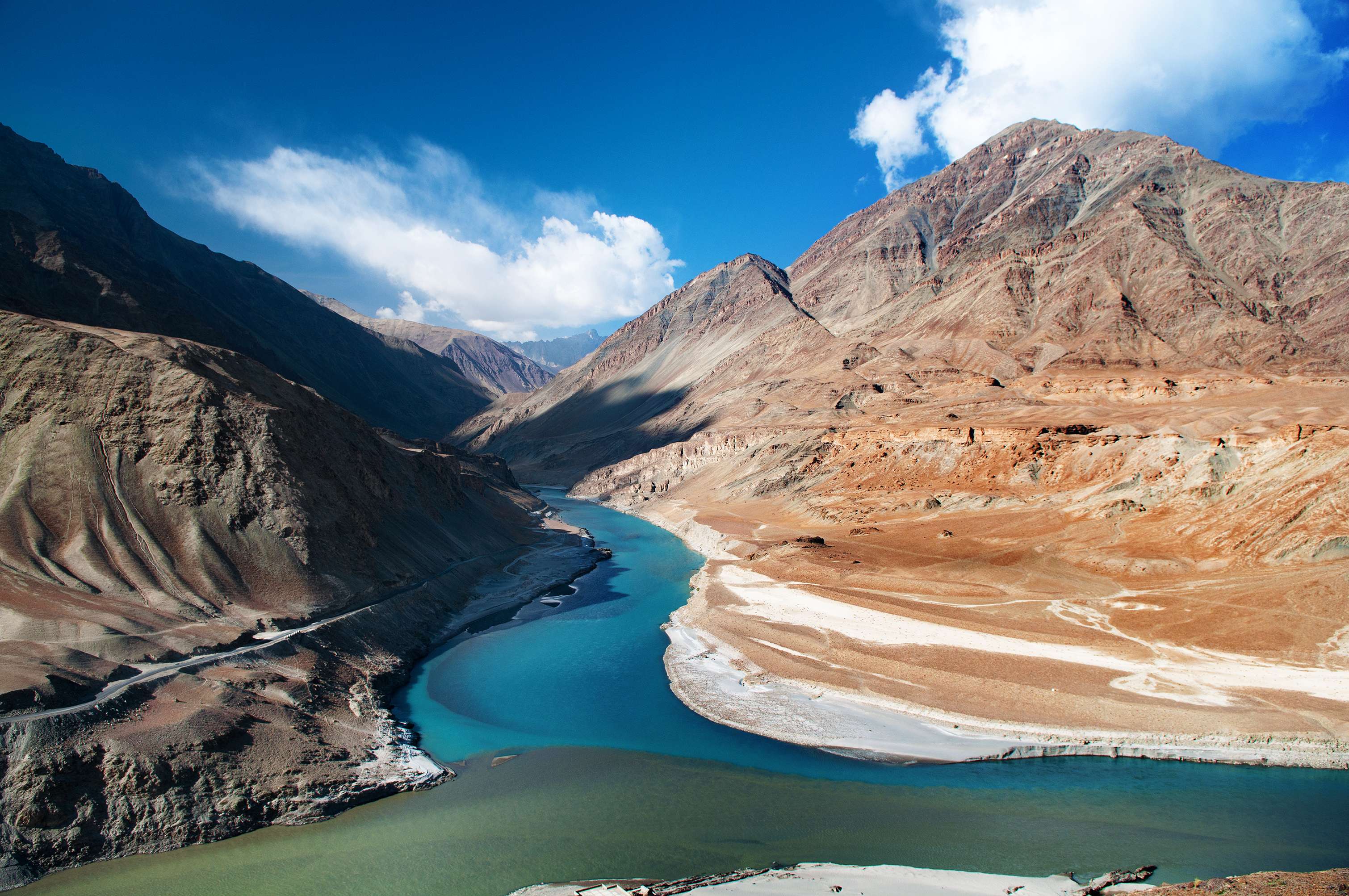 Altitude of places of interest in Ladakh 🏔️