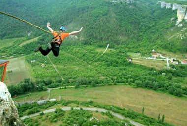 bungee jumping machine